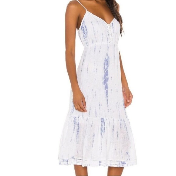 Rails Delilah Cloud Tie Dye Dress White and Blue Size XL - Picture 11 of 13
